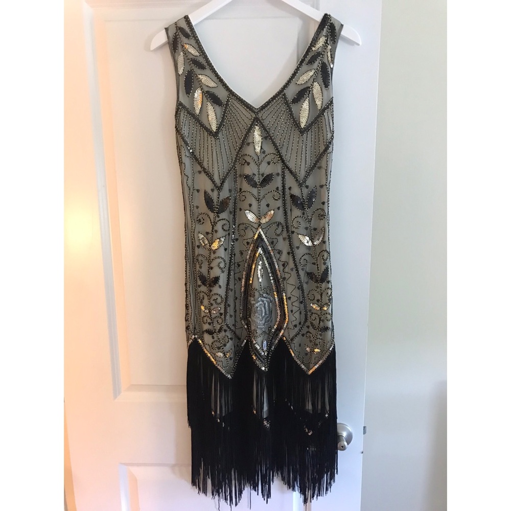 Vintage beaded dress